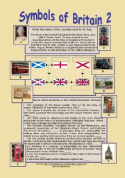 English Worksheet: Symbols of britain 2