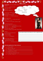 English worksheet: INNA 