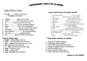 English Worksheet: Simple-Present-Tense-Worksheet