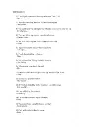 English Worksheet: REPHRASING