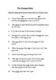 English Worksheet: past simple