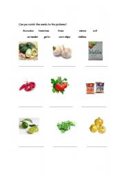 English Worksheet: Whats in the cupboard