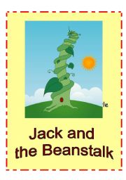 English Worksheet: Jack and the Beanstalk Play Script