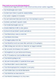 English Worksheet: functions exercises