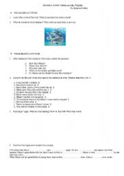 English Worksheet: Maisie and the dolphin