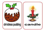 English Worksheet: Christmas Flashcards 4