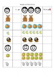 English Worksheet: singular and plural nouns