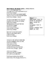 Dont Worry, Be Happy Lyrics