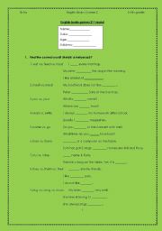 English worksheet: English Brain Games 2