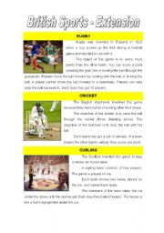 British Sports-Reading