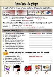 English Worksheet: Future Tense