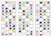 English Worksheet: Christmas Bingo