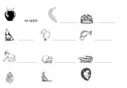 English worksheet: alphabet1 