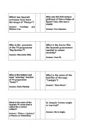 English worksheet: Heart-TV-Cinema Trivia Questions.