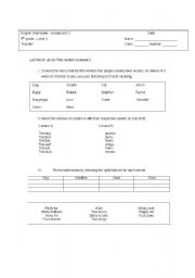 English worksheet: Pets