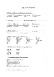 English Worksheet: The Wrong Trousers Wallace and Gromit