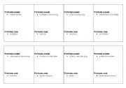 English Worksheet: Make predictions: at the fortune tellers