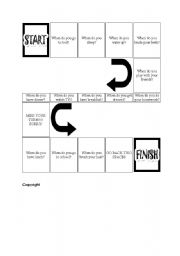 English Worksheet: daily routine activities