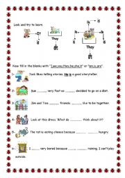 English worksheet: to be (basic)