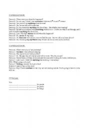 English Worksheet: Something, Anything, Nothing, etc