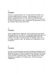 English Worksheet: Authors Viewpoint
