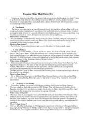 English Worksheet: Reading 