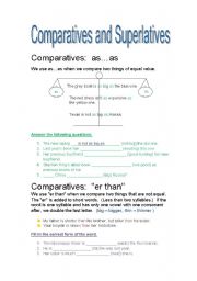 Comparatives and Superlatives