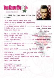 You Know Me - Robbie Williams