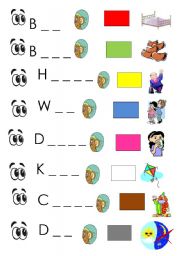 English Worksheet: Word puzzles!