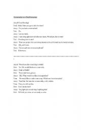 English Worksheet: At a Thai  Restaurant