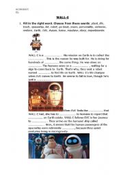 WALL-E - WORKSHEET