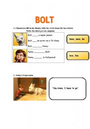 BOLT: worksheet