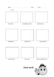 English worksheet: Draw and have fun: