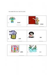 English Worksheet: Unscramble the Short O Sound