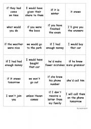 English Worksheet: BOM Game-Conditionals 0,1,2,3