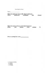 English Worksheet: Goodnight Mr. Bean
