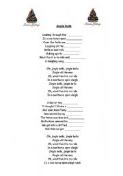 English Worksheet: Jingle Bells