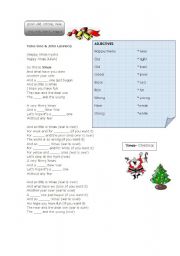 English Worksheet: Happy Christimas