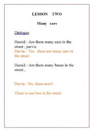 English worksheet: sample questions