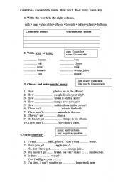 Countable and Uncountable