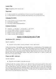 English Worksheet: BUDGETING  