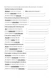 English Worksheet: Quick Question Response With WH (Who, Where, When, etc.)