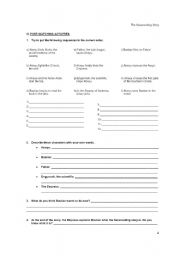 English Worksheet: Film activity: The Neverending Story (2nd part)