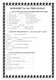 English Worksheet: was-were / tag questions/ how much how many/s.pas tense general exercises