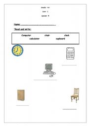 English worksheet: letter c
