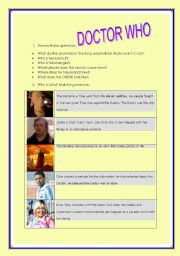 English Worksheet: DOCTOR WHO: episode called 