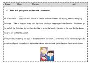 English Worksheet: Group problem solving: find the 10 mistakes