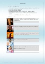 English Worksheet: Doctor Who: Episode called 