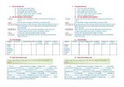 English worksheet: exercises