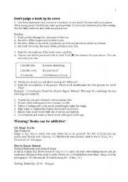 English Worksheet: reading- pet exam